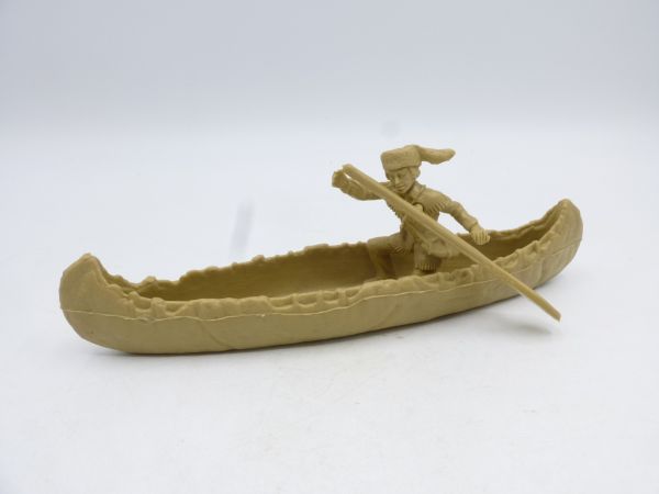 Atlantic 1:32 Davy Crocket: Paddler with boat (beige)
