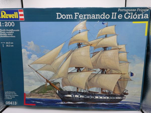 Revell Dom Fernando II e Gloria Portuguese Frigate (1:200), No. 05413