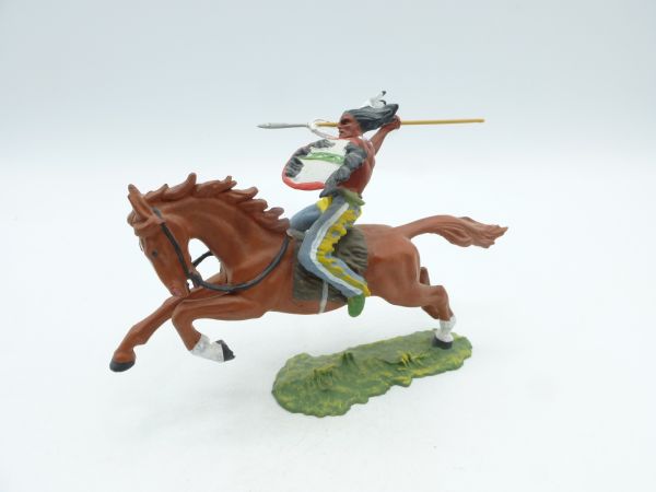 Preiser Indianer zu Pferd mit Lanze, Nr. 6853 - ladenneu