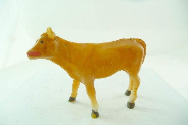 Elastolin Calf standing, medium-brown, No. 3808