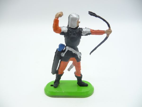 Britains Deetail Black Knight, archer (made in HK)