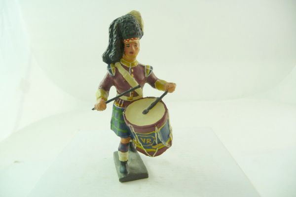 Lineol Scottish Highlander with drum - modification on Lineol-base
