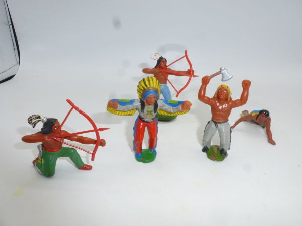 Group of Indians (5 figures)