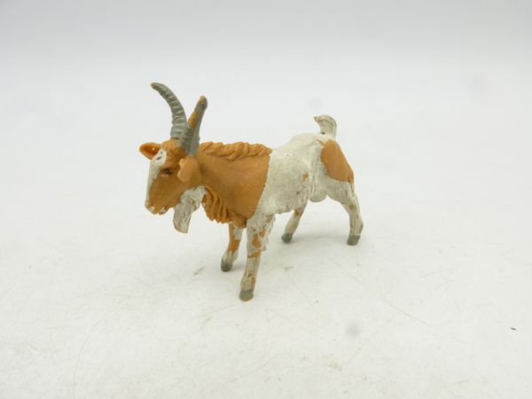 Britains Billy goat, brown/white