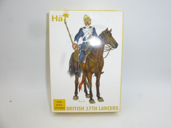 HäT 1:72 British 17th Lancers, No. 8181 - orig. packaging, on cast