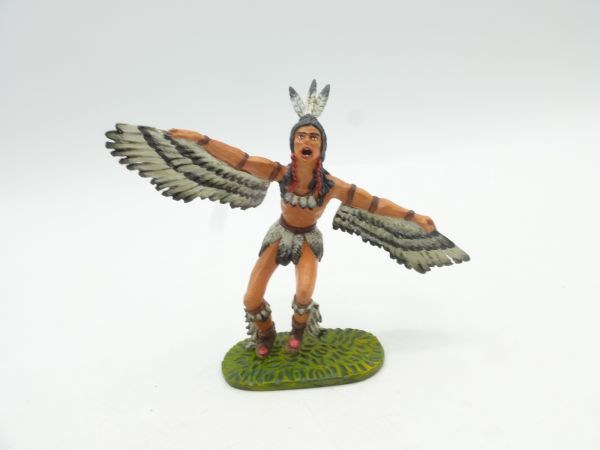 Modification 7 cm Indian with feather wings - great detail work