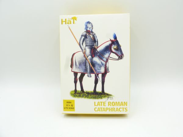 HäT 1:72 Late Roman Cataphracts, No. 8086 - orig. packaging, figures on cast