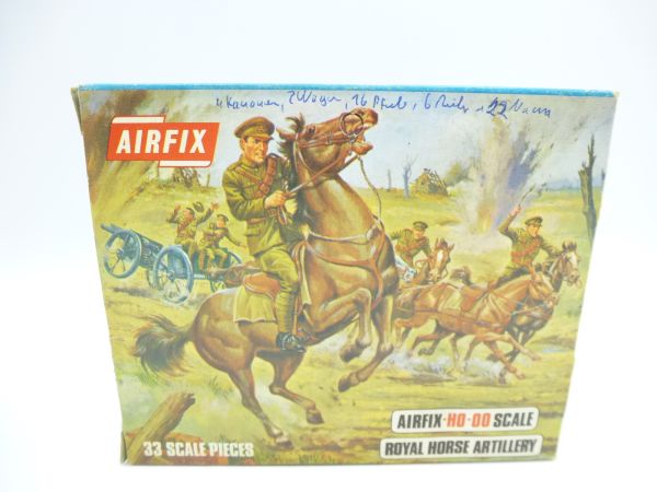 Airfix 1:72 Word War One, Royal Horse Artillery - orig. packaging (Blue Box)