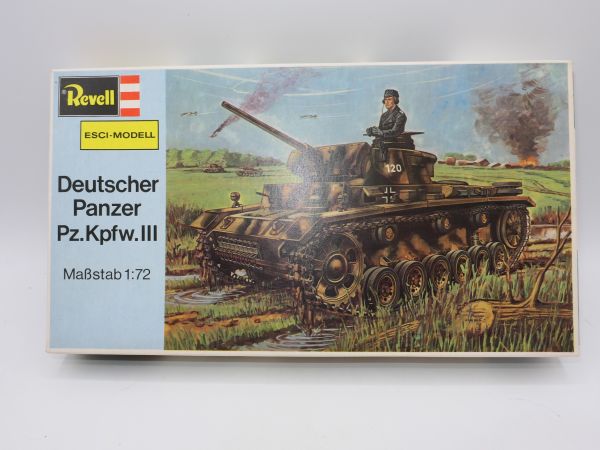 Revell 1:72 Deutscher Panzer Pz. Kpfw III, Nr. 2300 - OVP