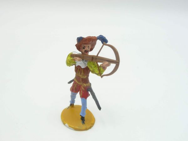 Merten 4 cm Landsknecht No. 528 with large crossbow (blue stockings) - great colours