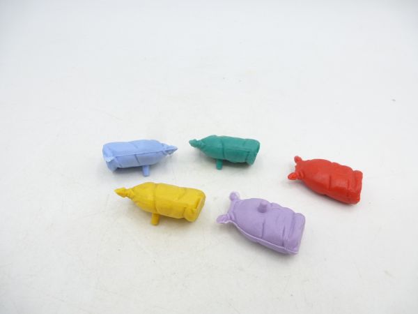 Timpo Toys 5 Gepäcksäcke, bunt - seltene Farben