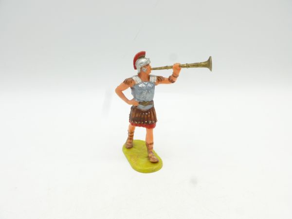 Elastolin 7 cm Tuba player marching, No. 8404 - early 3a painting