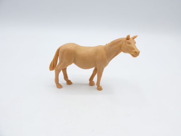 Timpo Toys Pasture horse looking sideways, beige - rare colour / posture