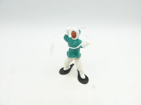 Timpo Toys Eskimo, green with harpoon (white)