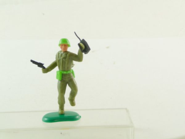 Crescent Soldier with pistol and walkie-talkie