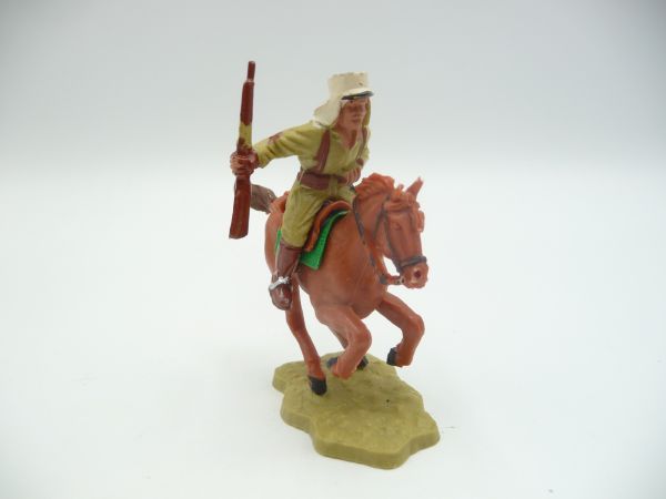 Timpo Toys Foreign legionnaire on horseback, rifle sideways - brand new