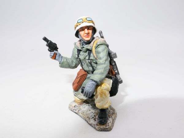 King & Country Waffen SS: Soldat kniend aus Set "Prepare to fire" WS 86