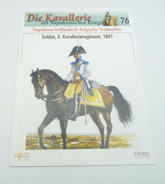 del Prado Booklet No. 76 Soldier, 2nd Cavalry Regiment 1801