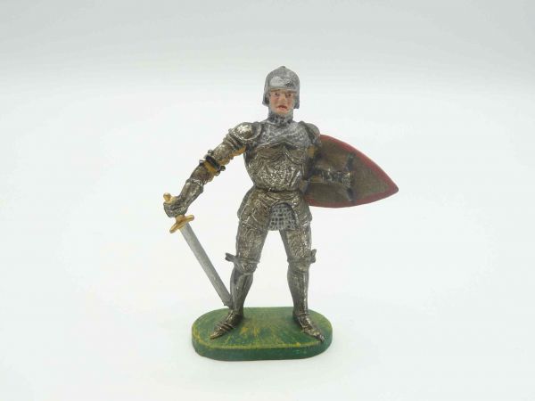 Umbau 7 cm Knight with sword down + shield - nice fitting to 7 cm Elastolin figures