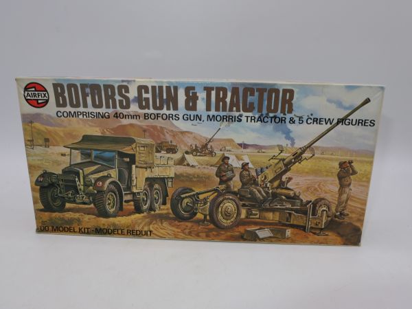 Airfix Bofors Gun & Tractor, No. 2314-2 - early version, orig. packaging