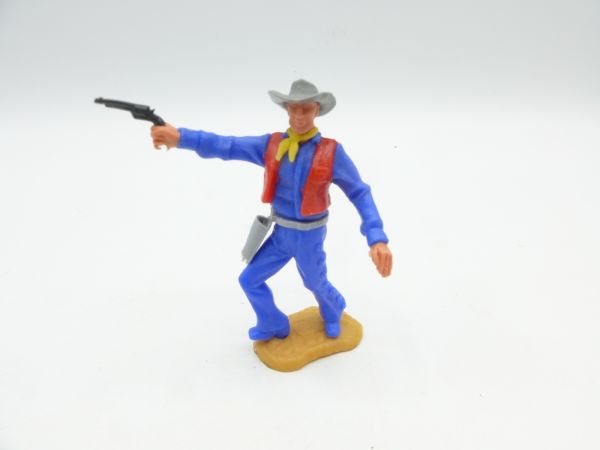 Timpo Toys Cowboy 2. Version stehend Pistole schießend