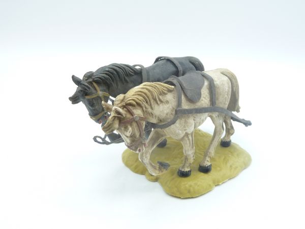 Elastolin 7 cm Horse and cart for carriages - early version
