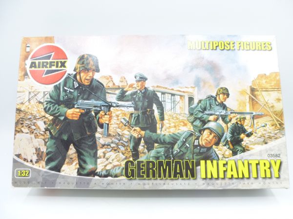 Airfix 1:32 German Infantry Multipose Figures, No. 03582