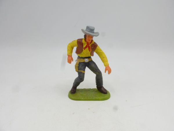 Elastolin 7 cm Cowboy pulling pistol, No. 6972