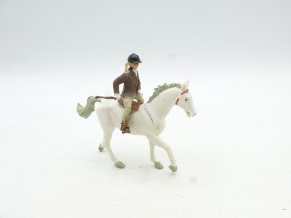 Britains Swoppets Young rider on white horse