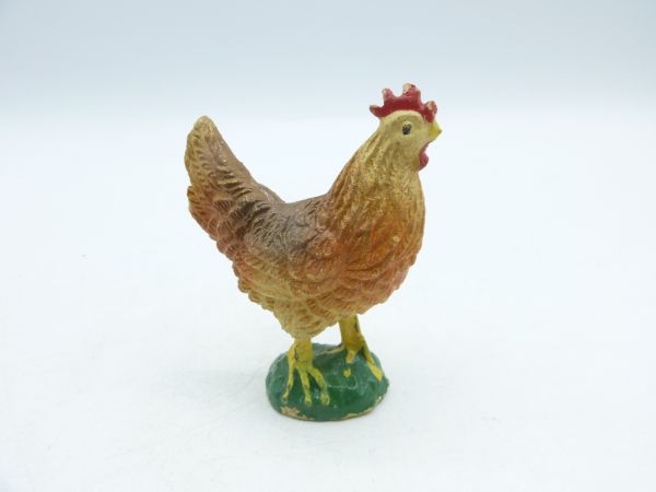 Chicken, height 5,5 cm, marked with Switzerland (Switzerland)