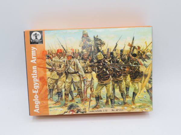 Waterloo 1815 Anglo-Egyptian Army WW II, AP 013 - orig. packaging, on cast