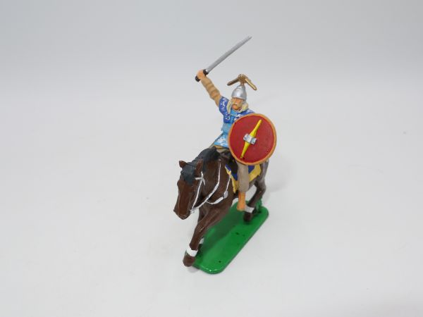 Mongolian horseman with sword