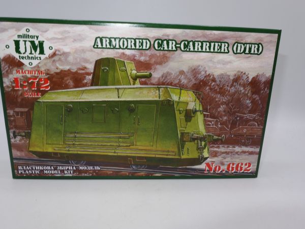 UM military technics Armored Car-Carrier DTR, Nr. 662 - OVP, am Guss