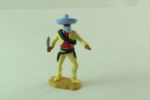 Timpo Toys Mexikaner Bandit (Original), hellgelb/rot - tolle Farbkombi