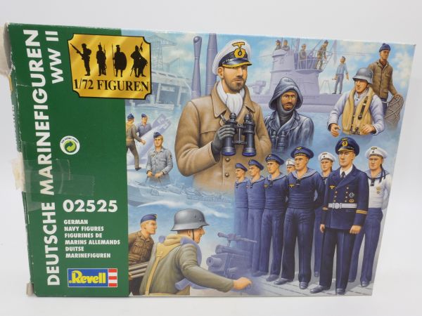 Revell 1:72 German navy figures, No. 2525 - on cast, box with traces of storage