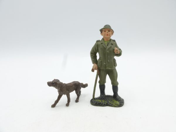 VEB Plaho Hunter with hunting dog (brown)