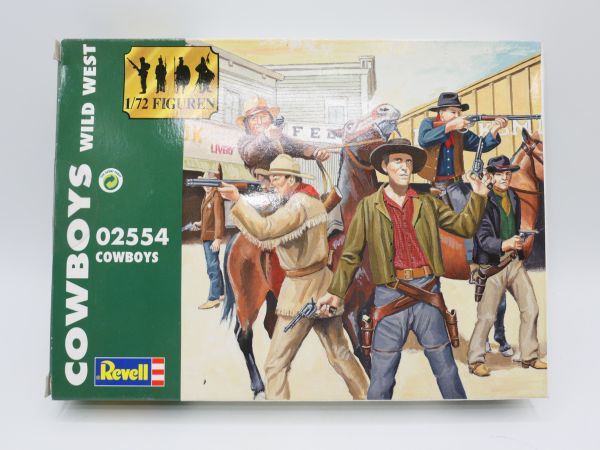 Revell 1:72 Cowboy Wild West, No. 2554 - orig. packaging, on cast