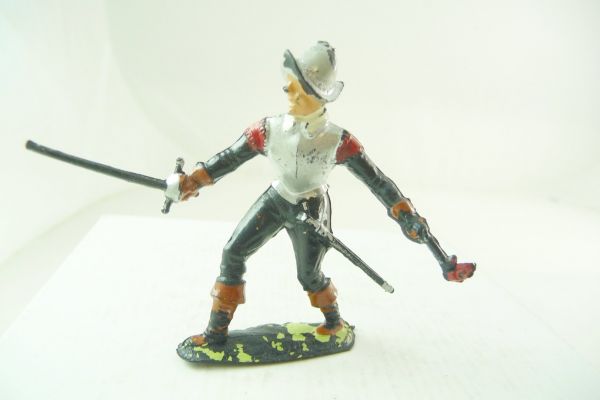 Hilco Conquistador with sword + torch - rare figure