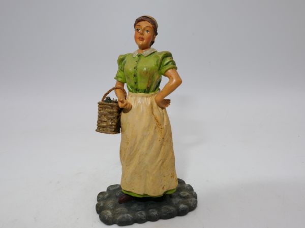 Germania 7 cm Marktfrau mit Korb