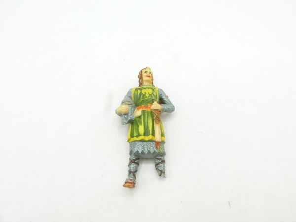 Elastolin 7 cm (beschädigt) Ritter Gawain, Bem. 2 - Beschädigung s. Fotos