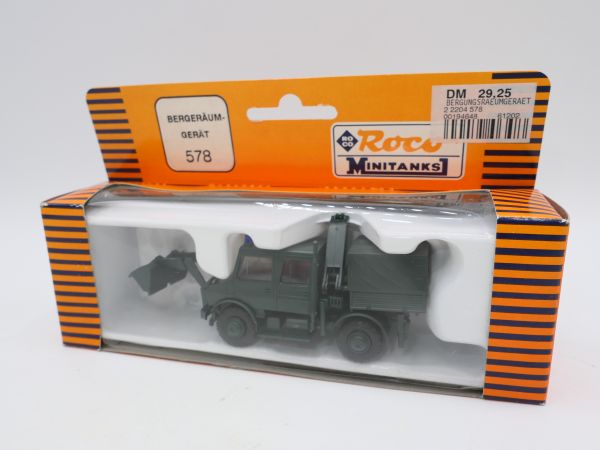 Roco Minitanks H0 Salvage clearing machine, No. 578 - orig. packaging