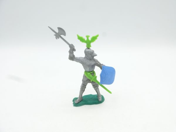 Lone Star Knight standing with battle axe + shield