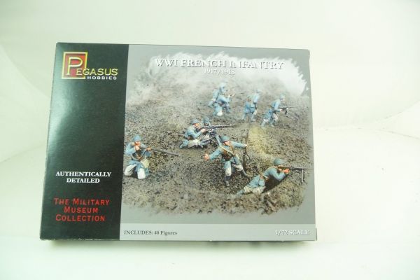 Pegasus Hobbies 1:72 The Military Museum Collection: World War 1; French Infantry