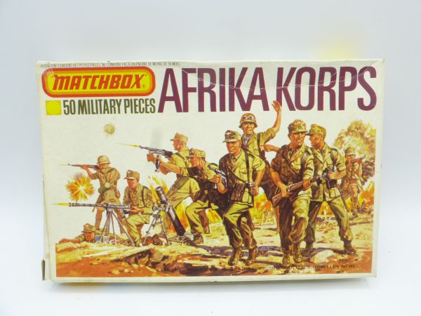 Matchbox 1:72 Africa Corps, No. P-5004 (50 parts) - orig. packaging, parts loose