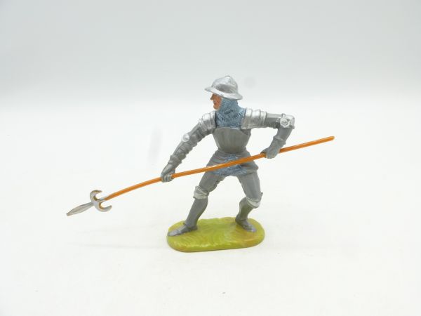 Elastolin 7 cm Knight defending, No. 8936