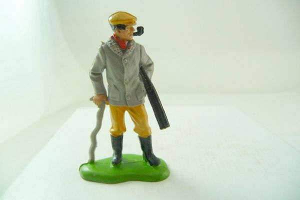 Britains Farmer with stick + rifle - brand new
