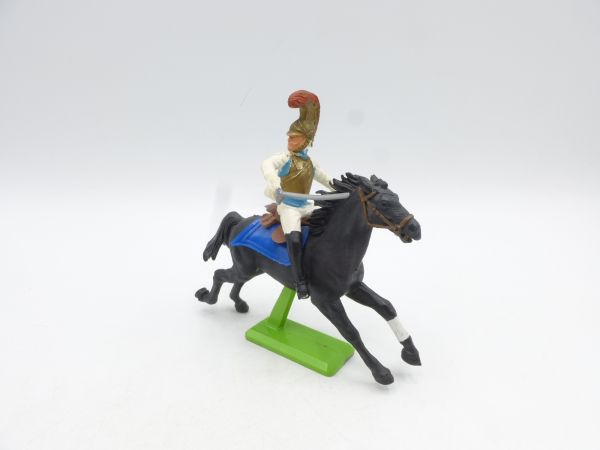 Britains Deetail Waterloo, soldier (white/gold armour)