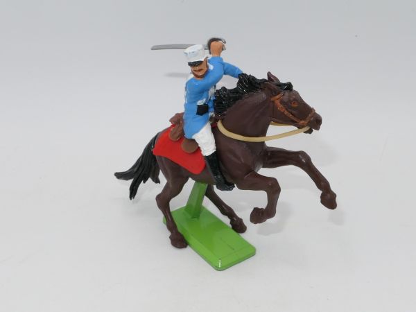 Britains Deetail Foreign legionnaire on horseback, striking sabre left