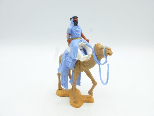 Timpo Toys Camel rider light blue - rare white inner trousers
