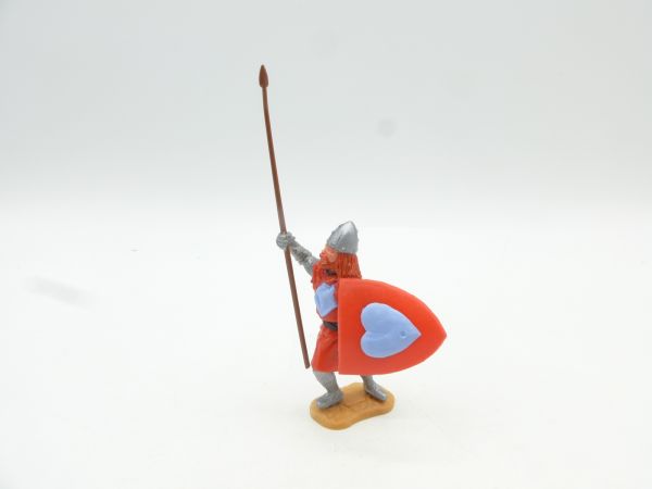 Timpo Toys Medieval knight, red - modification, see photos